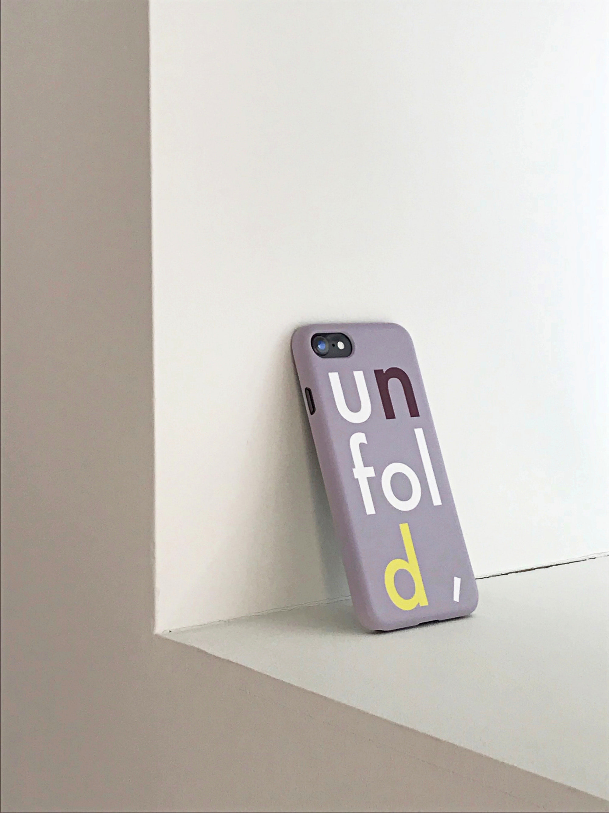 언폴드,unfold,에코백,파우치,천가방,친환경가방,unfold iphone case - lavender