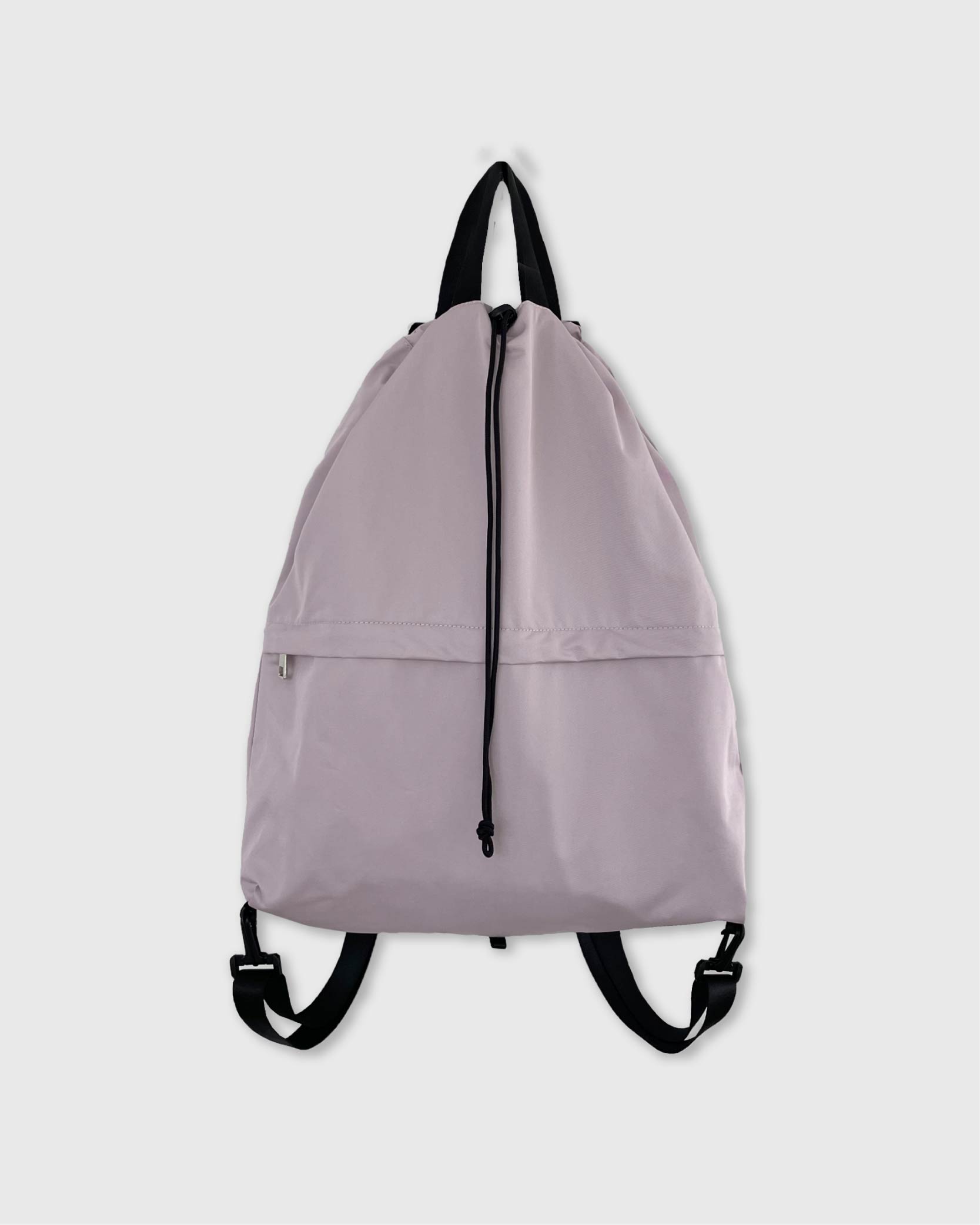 언폴드,unfold,에코백,파우치,천가방,친환경가방,String backpack (light lavender)