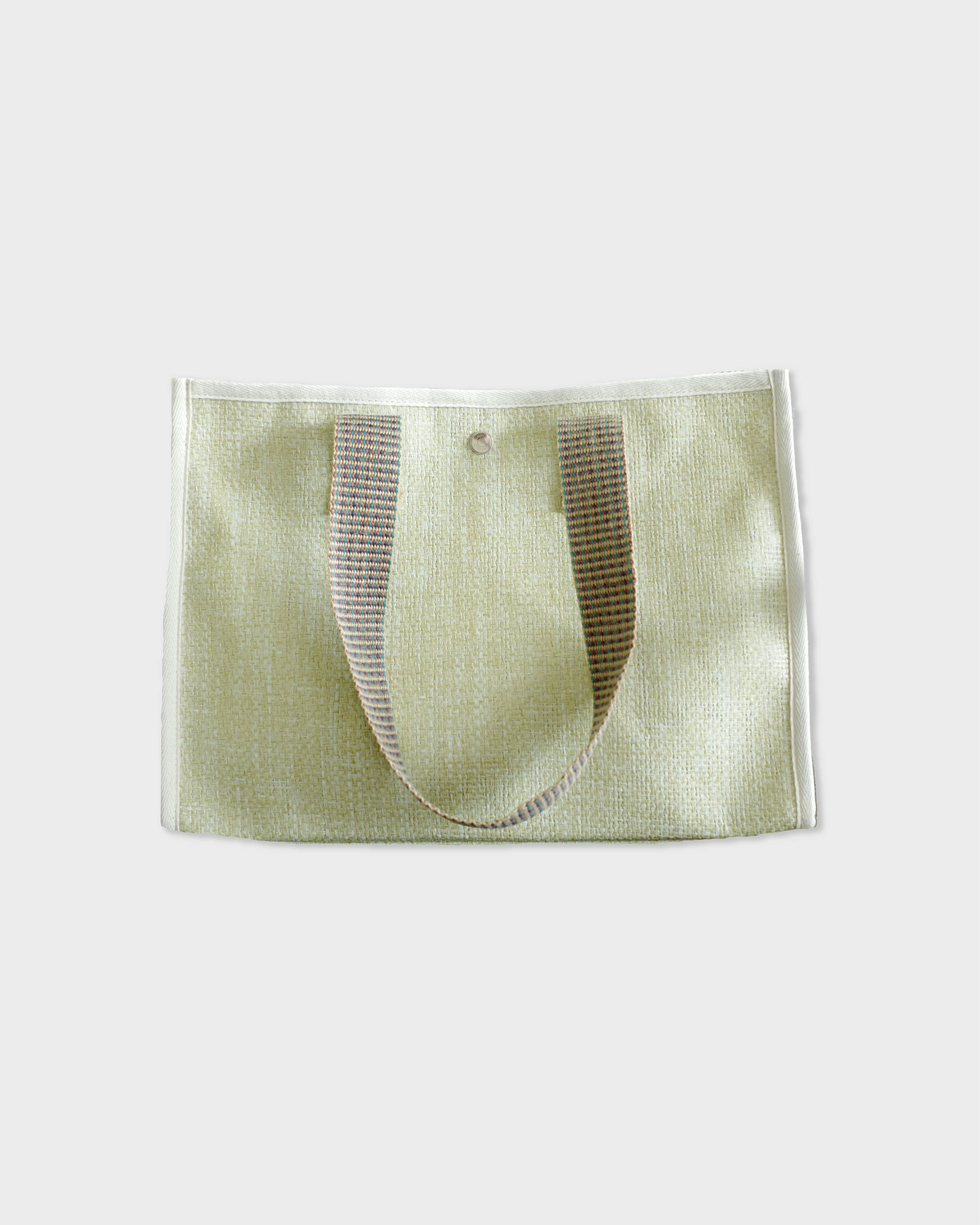 언폴드,unfold,에코백,파우치,천가방,친환경가방,Woven shopper bag (green)