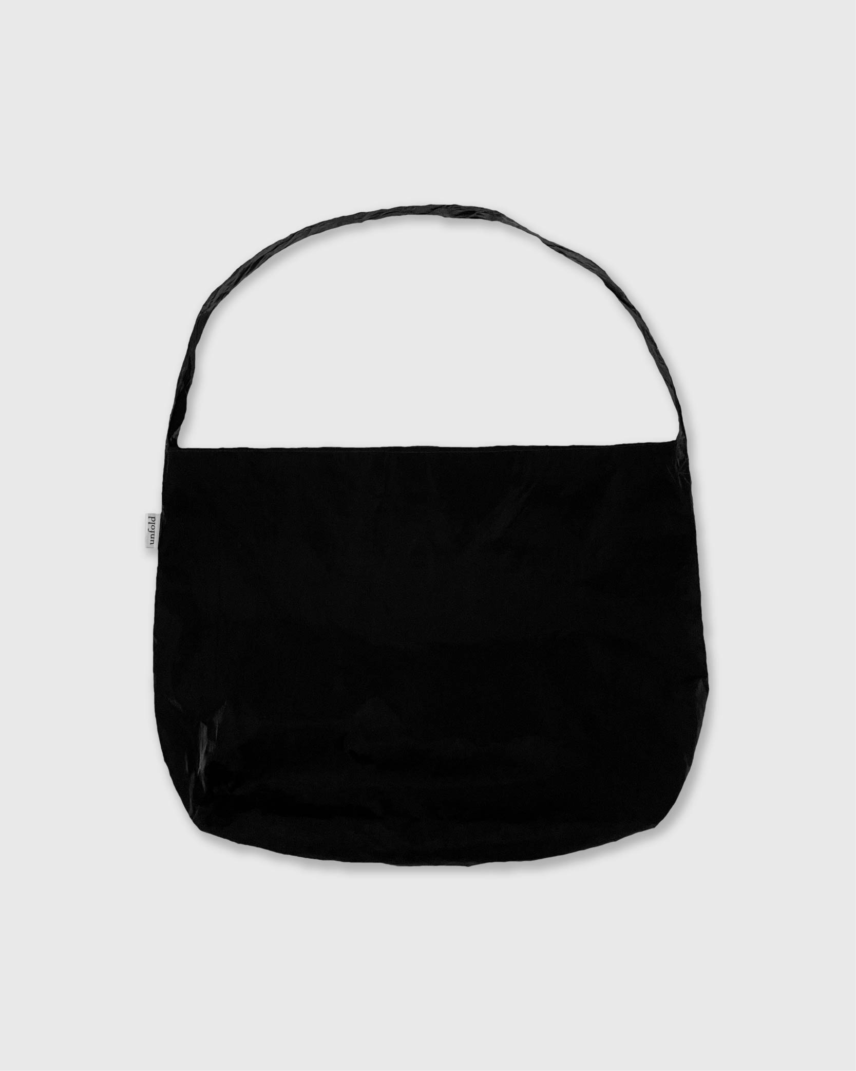 언폴드,unfold,에코백,파우치,천가방,코스터,백팩,스크런치Glossy shoulder bag (black)
