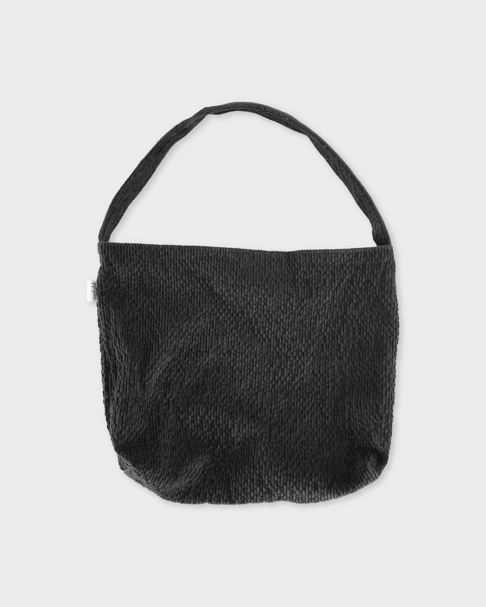 언폴드,unfold,에코백,파우치,천가방,코스터,백팩,스크런치Corduroy shoulder bag (charcoal)